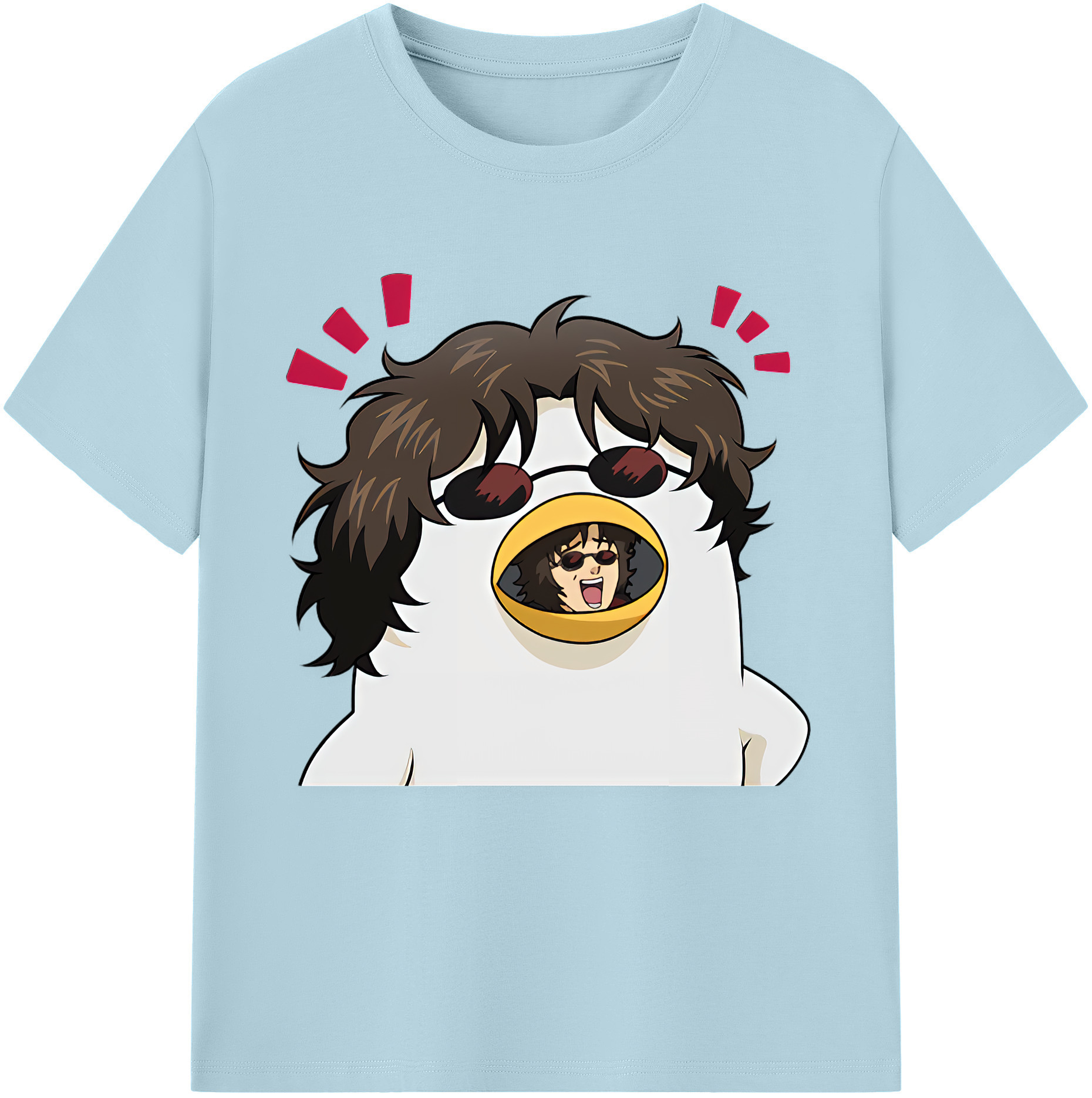 （画像用） ぎんたま 坂田銀時（さかたぎんとき） 神楽 志村新八（しむら しんぱち） GINTAMA Sakata Gintoki Kagura Shimura Shinpachi 綿100％半袖Tシャツ（フロントプリント）